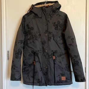ELEMENT FLoral Black Women's Jacket